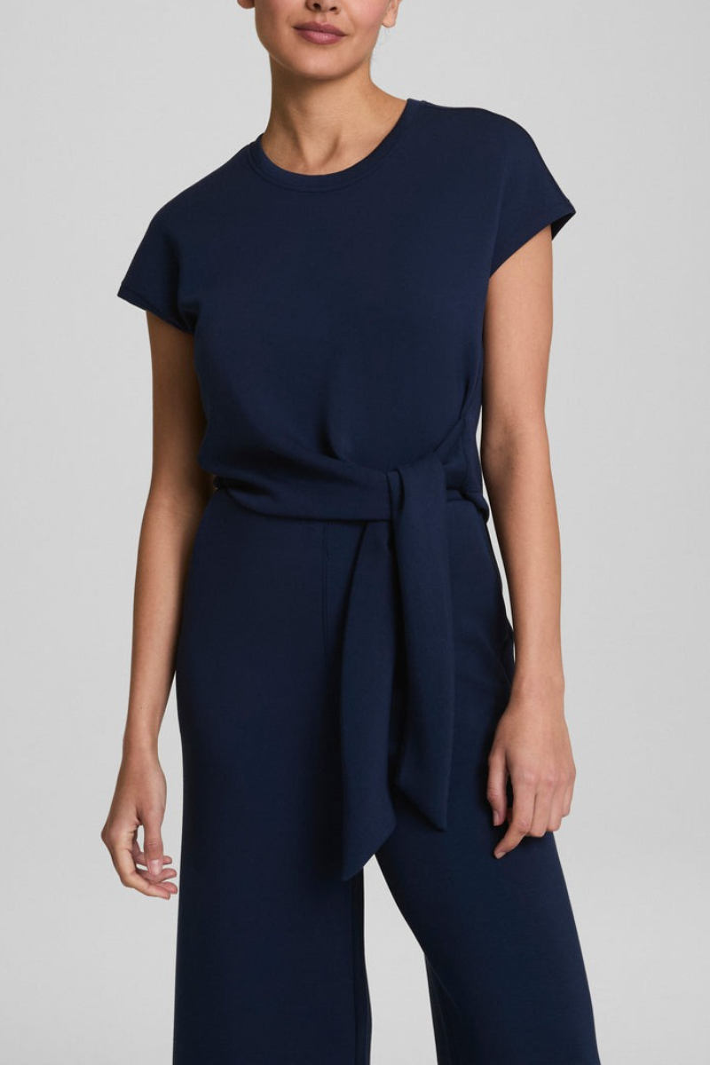 Tie-Waist Jumpsuit