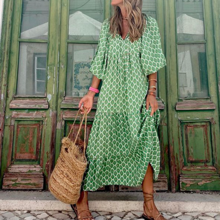 Printed Dress