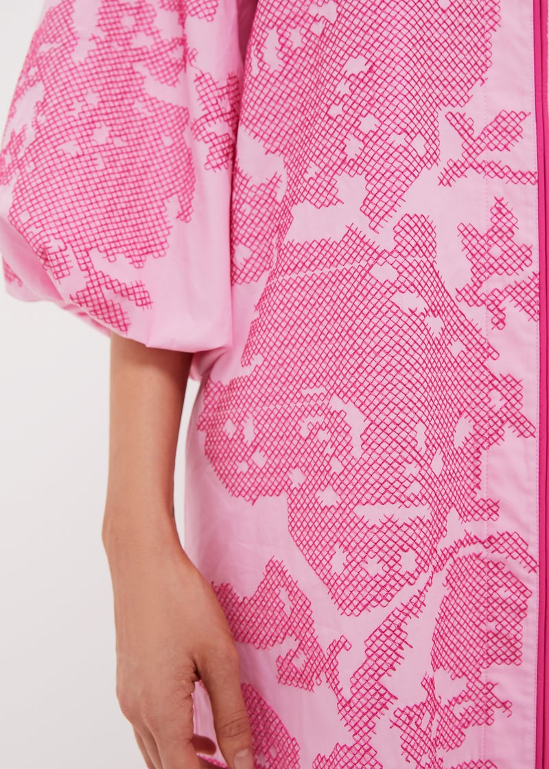 V-neck Embroidery Casual Dress