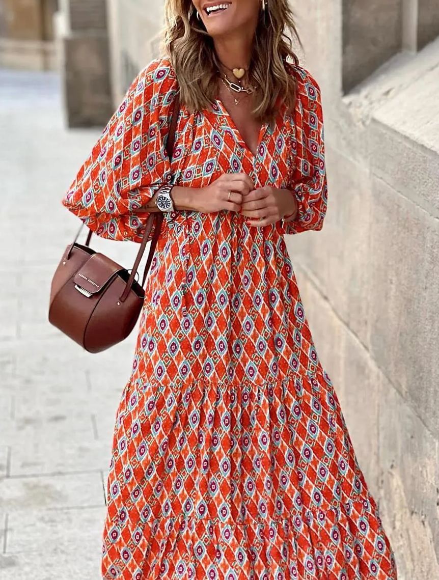 Printed Dress