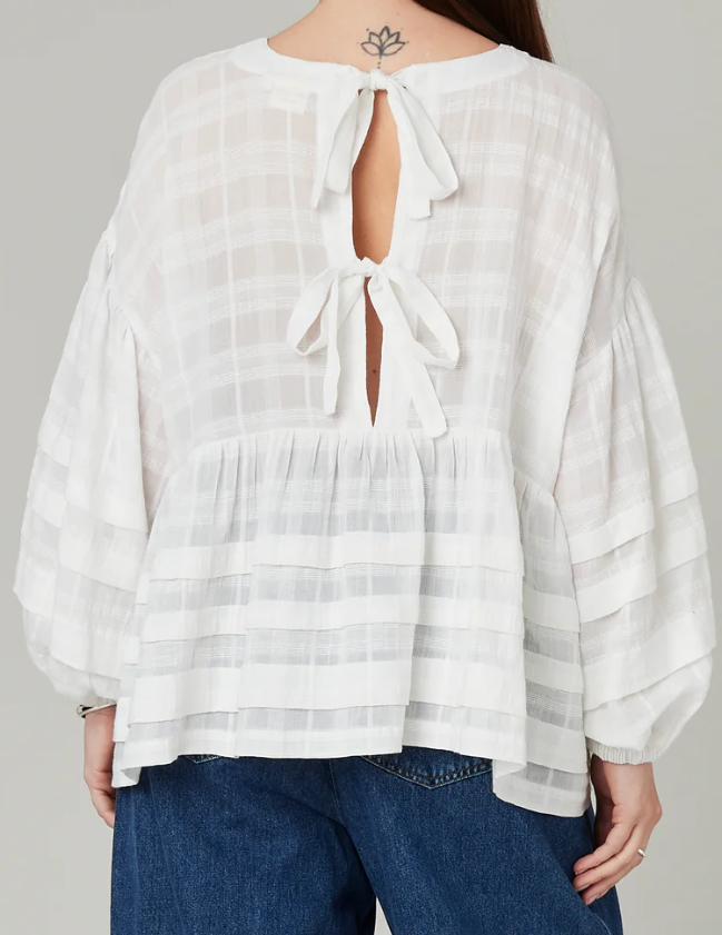 Linen Oversized Blouse