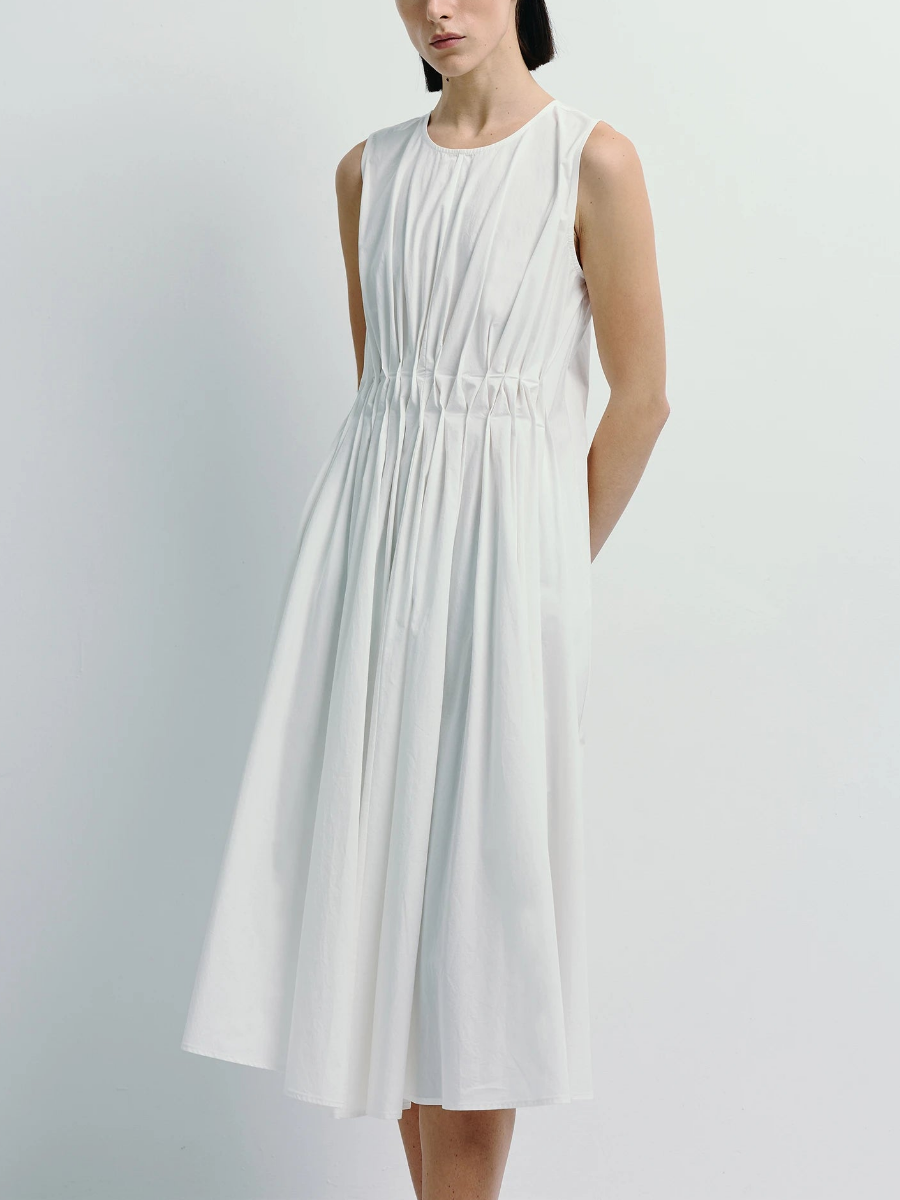 Origami Pleat Dress