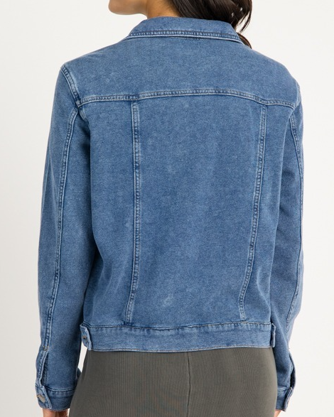 Soft Stretch Denim Jacket
