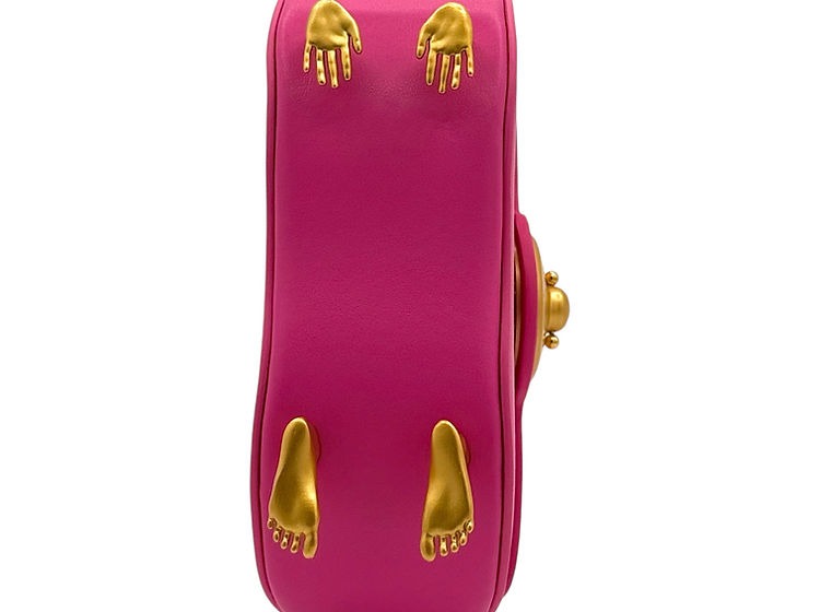 Free Woman - Metal Jewelry Buckle Handbag