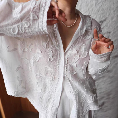 Three-dimensional Embroidered Blouse