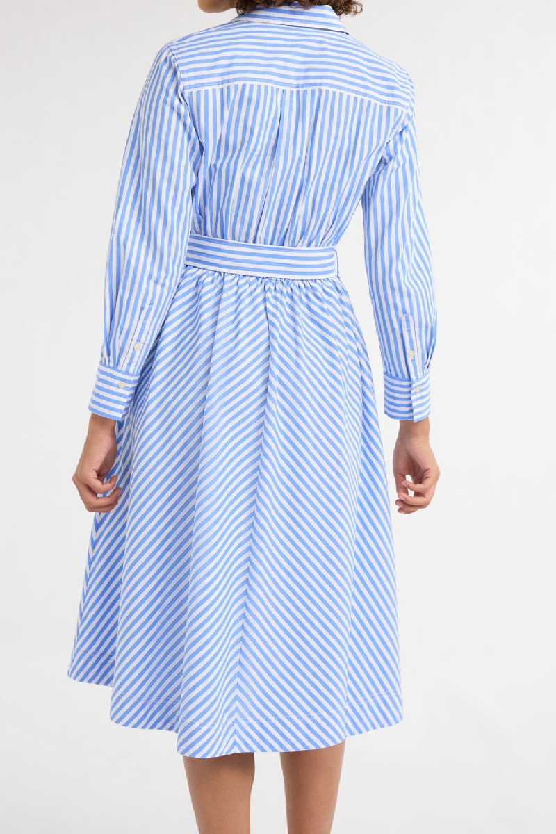 Women's Belted Midi Shirtdress