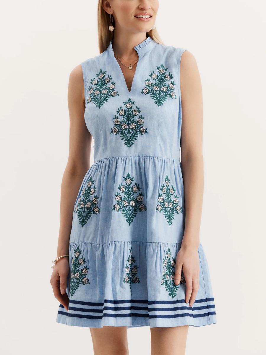 Amelia Chambray Dress
