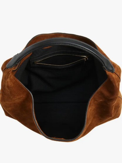 Chic Suede Shoulder Bag