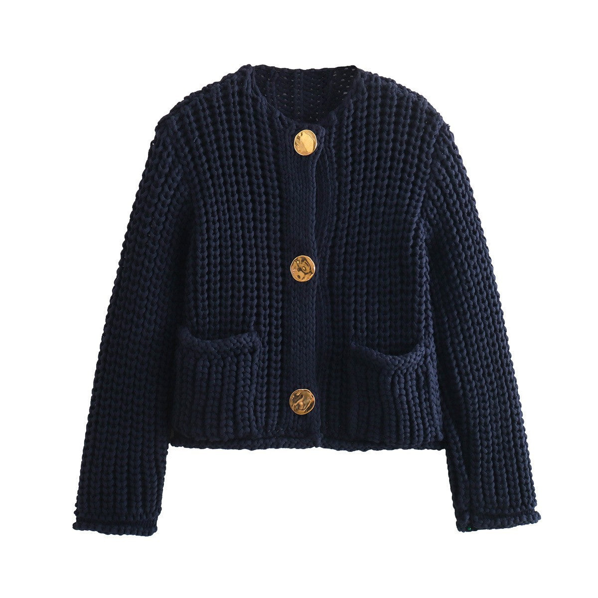 Chic Button Knit Cardigan