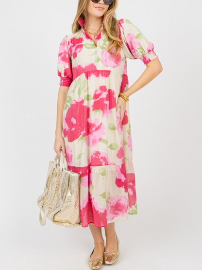 Emmie Printed Maxi Dress