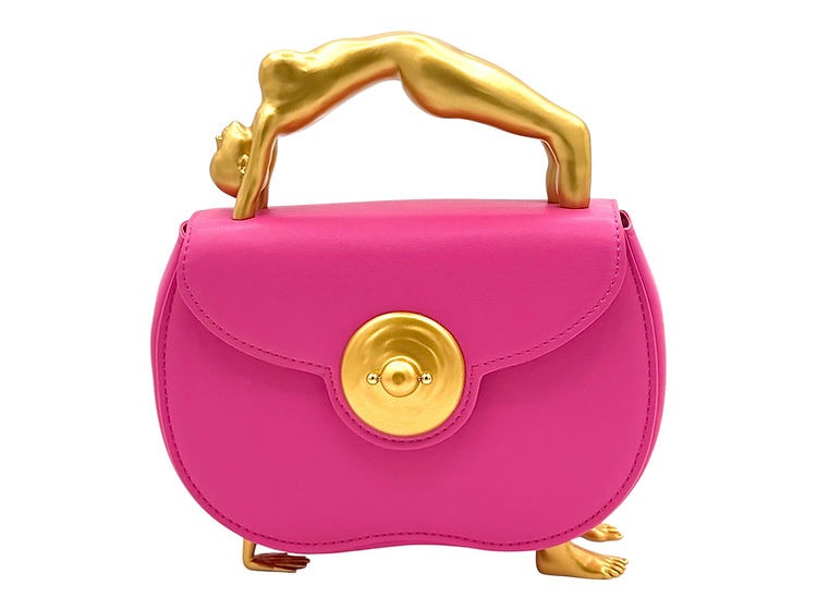 Free Woman - Metal Jewelry Buckle Handbag