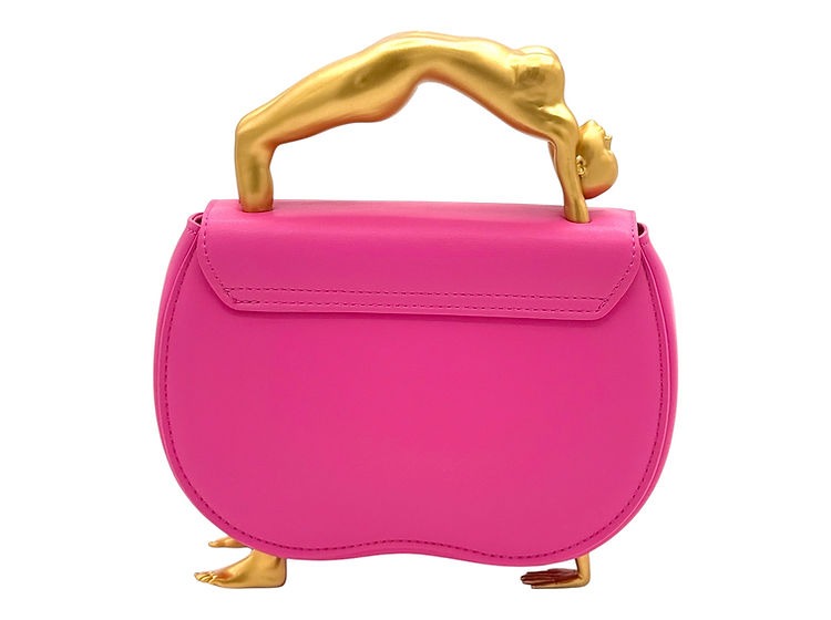 Free Woman - Metal Jewelry Buckle Handbag