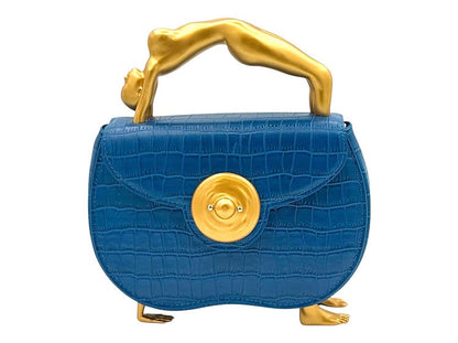 Free Woman - Metal Jewelry Buckle Handbag