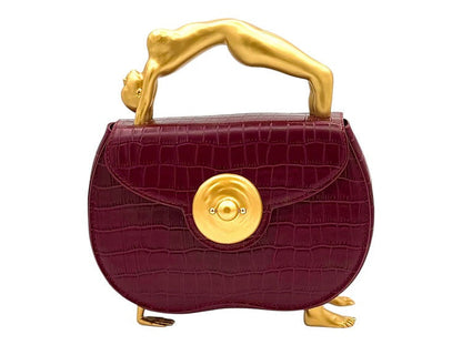 Free Woman - Metal Jewelry Buckle Handbag