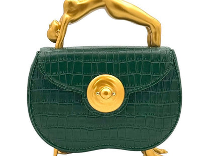 Free Woman - Metal Jewelry Buckle Handbag