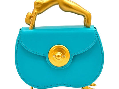 Free Woman - Metal Jewelry Buckle Handbag