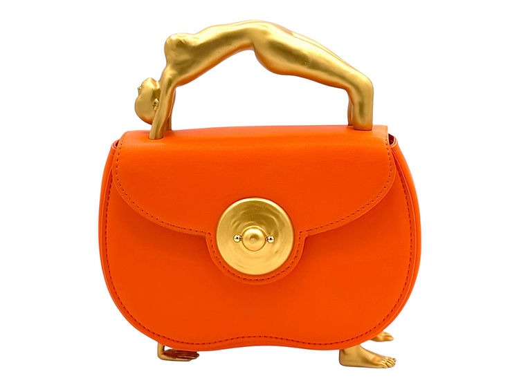 Free Woman - Metal Jewelry Buckle Handbag