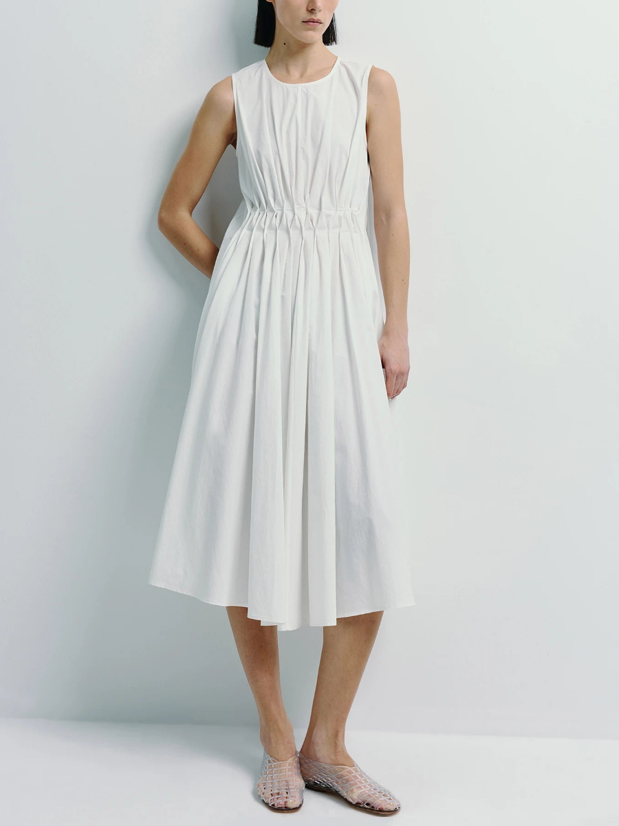 Origami Pleat Dress
