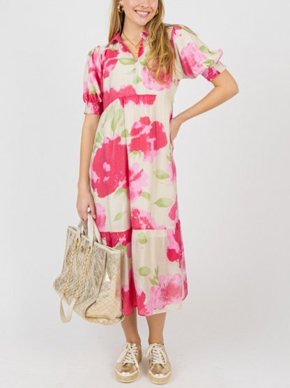 Emmie Printed Maxi Dress