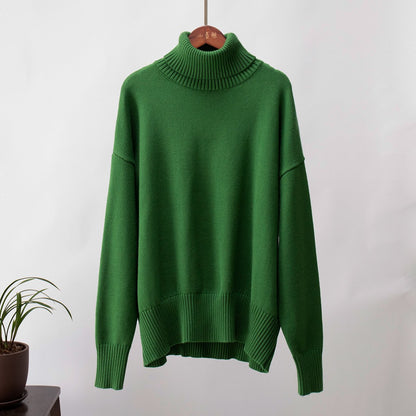 Classic Loose Turtleneck Sweater