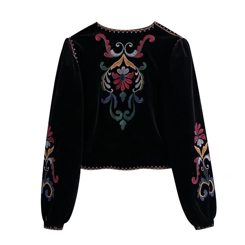 The Embroidered Velvet Coat