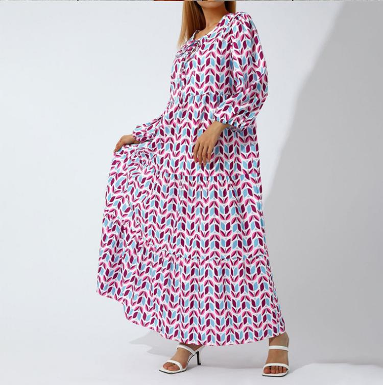 Floral Loose Casual Maxi Dress