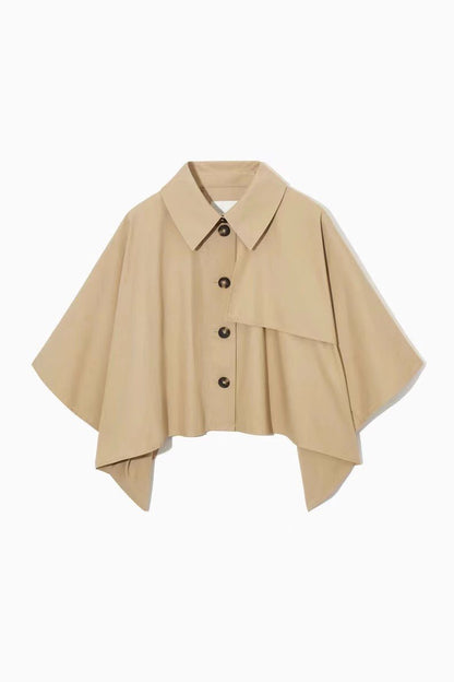 The Fall Casual Short Trench Jacket