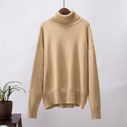 Classic Loose Turtleneck Sweater