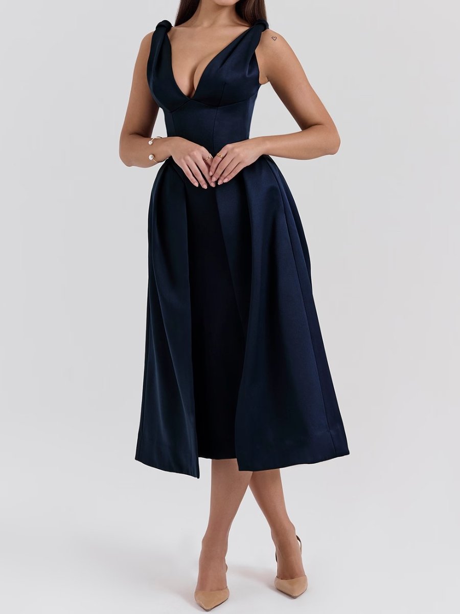 Demure A-line Maxi Dress