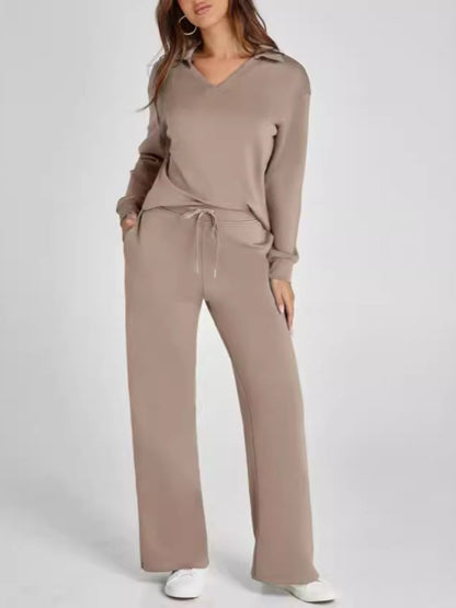 Casual Long Sleeve Sweatsuits Sets